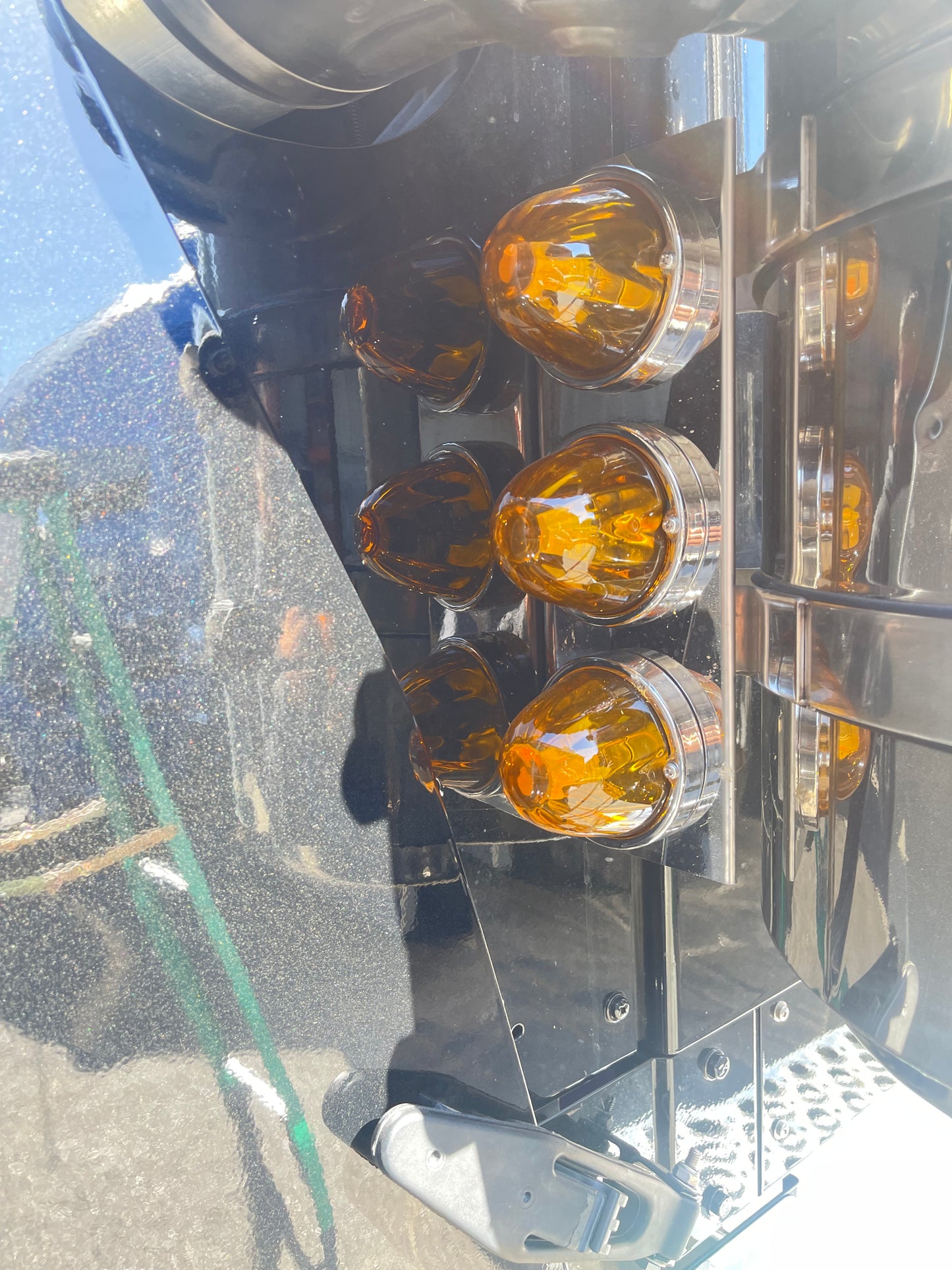 Peterbilt Kenworth Front Breather Light Panels