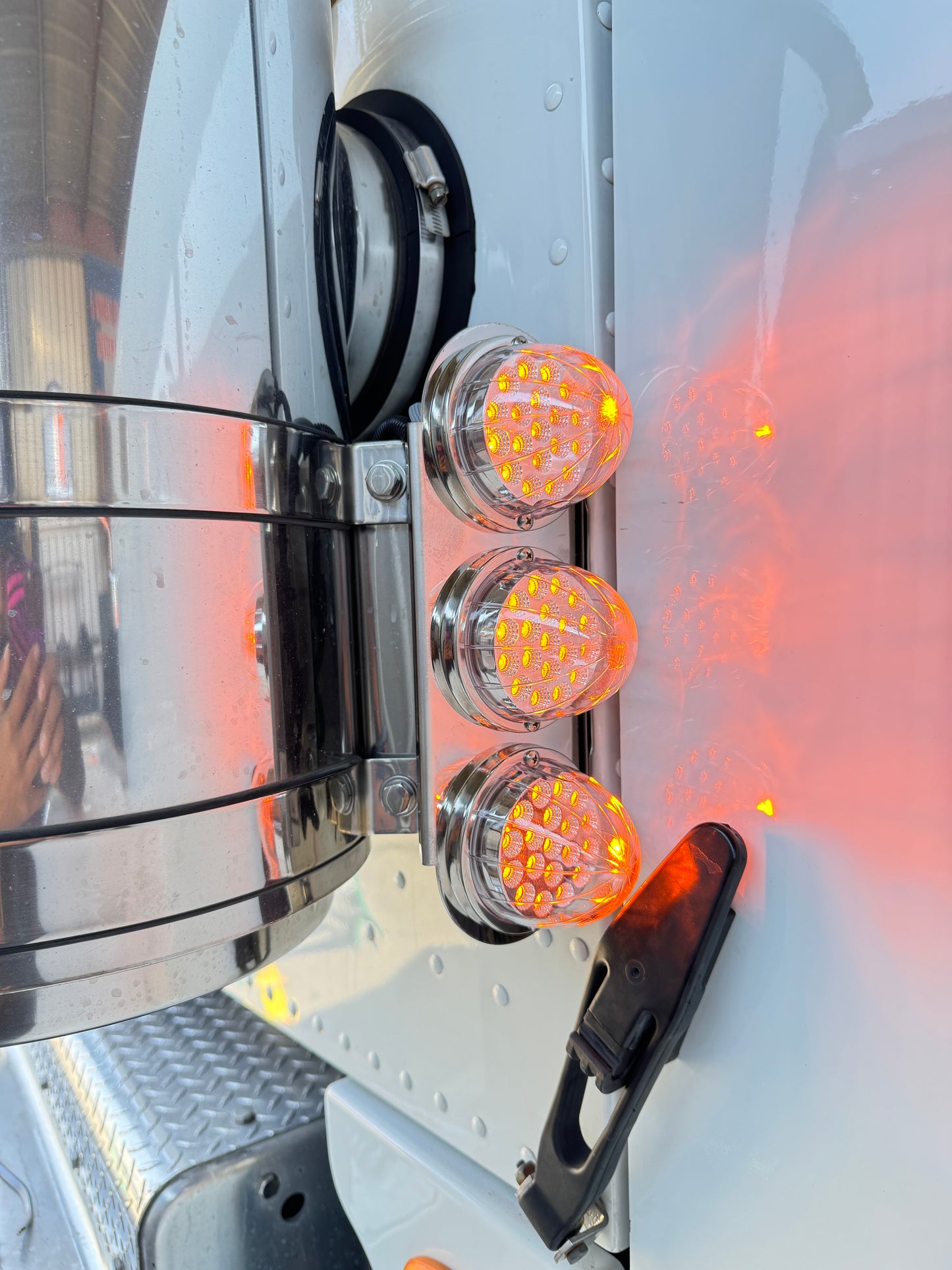 Peterbilt Kenworth Front Breather Light Panels